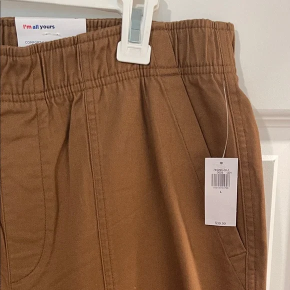 Old Navy Women's Brown Straight Leg Pants - Picture 2 of 3